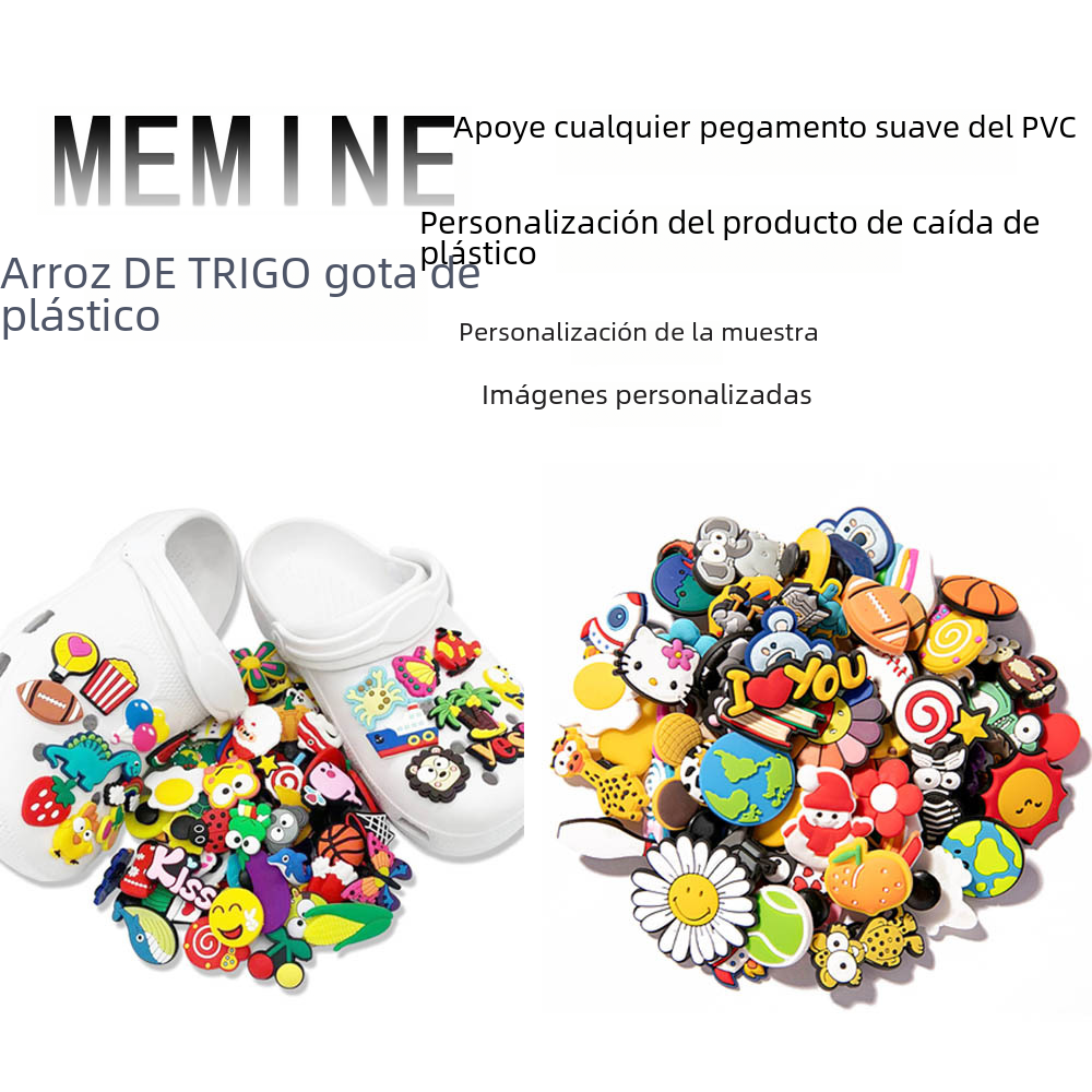 3D Cartoon Shoe Charms for Clogs (Assorted Styles)